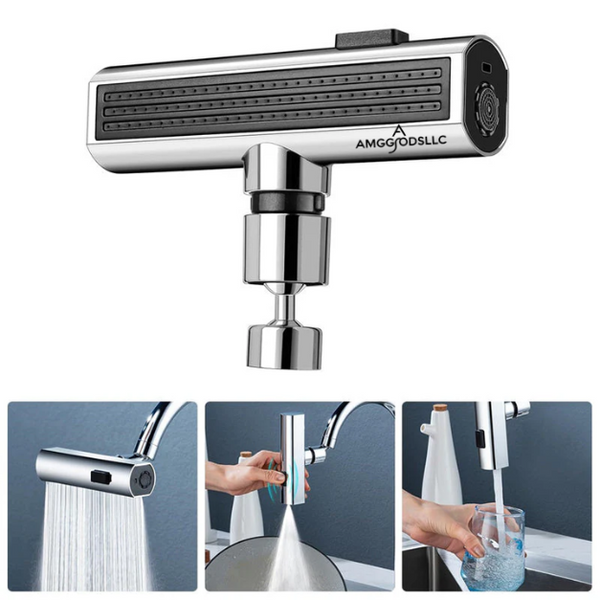 Kitchen Faucet Waterfall Outlet Splash