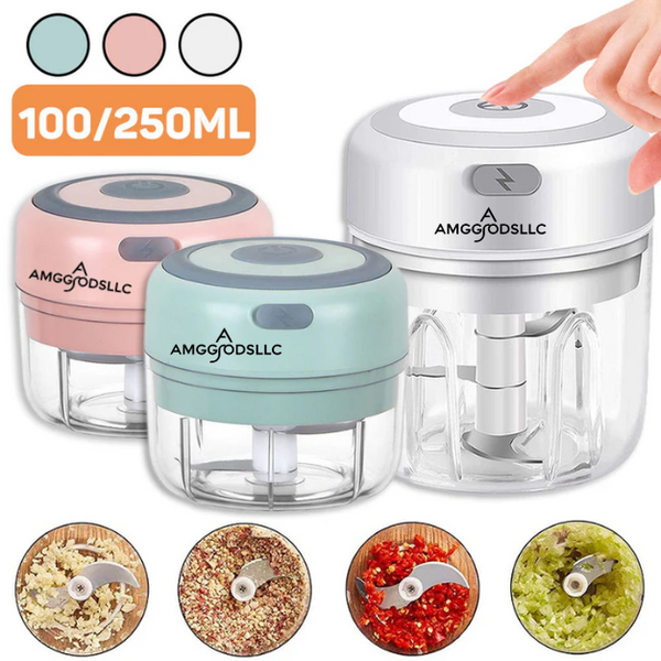 Mini Electric Garlic Chopper USB Charging