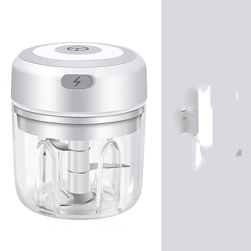 Mini Electric Garlic Chopper Usb Charging Whitea /