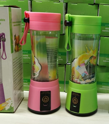 Portable Blender With Usb Rechargeable D Set / Six Knives