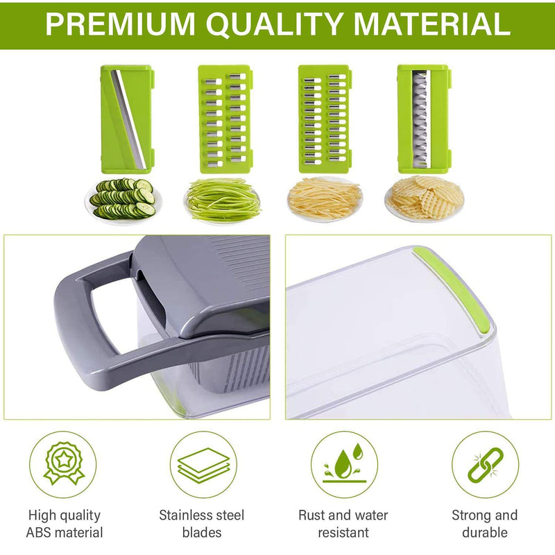 12 In 1 Manual Vegetable Chopper Kitchen 4